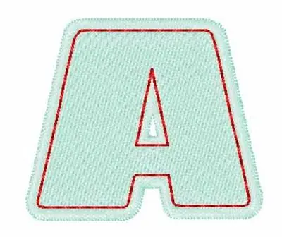 Flash Sale Sewn a Embroidery Design