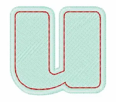 Sewn U Embroidery Design Instant Buy