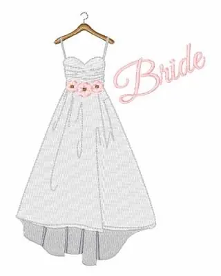 Viral Bride Dress Embroidery Design