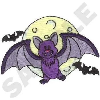 Bats Embroidery Design Luxury