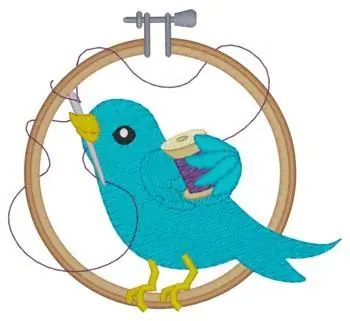 Bird In Hoop Embroidery Design Wholesale