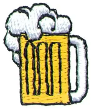 Beer Mug Embroidery Design New Arrival