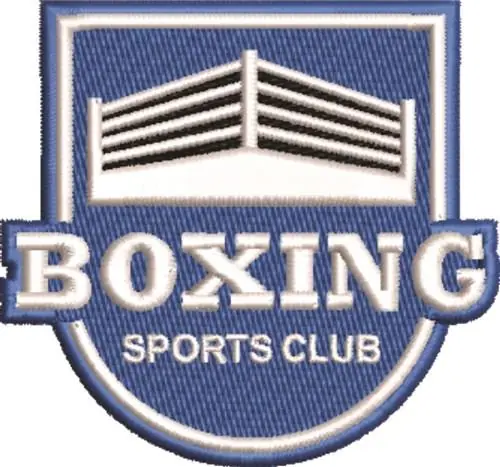 Bulk Order Boxing Club Embroidery Design
