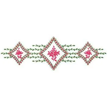 Floral Design Embroidery Design Limited Time