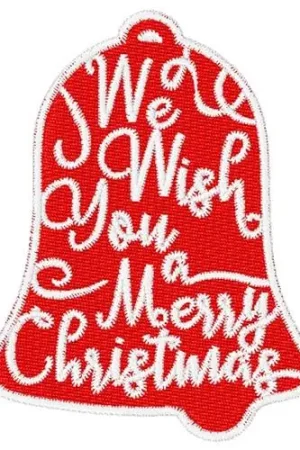 A Merry Christmas Embroidery Design Exclusive