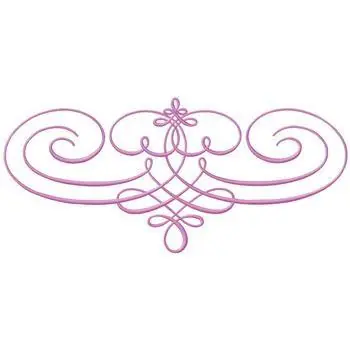 One Day Deal Scroll Design Embroidery Design