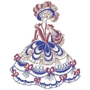 Heirloom Lady Embroidery Design Top Rated