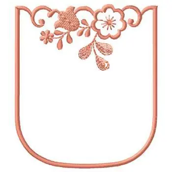 Floral Pocket Embroidery Design Special Offer