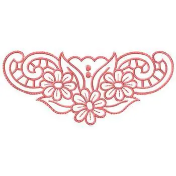 Exclusive Floral Design Embroidery Design