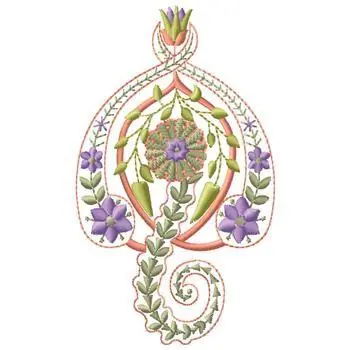 Floral Design Embroidery Design Latest