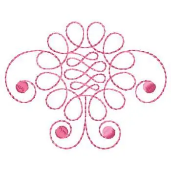 Scroll Design Embroidery Design Get Yours