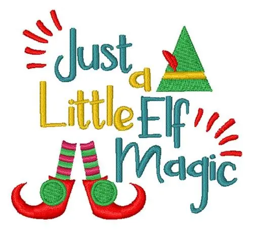 Elf Magic Embroidery Design Mega Sale