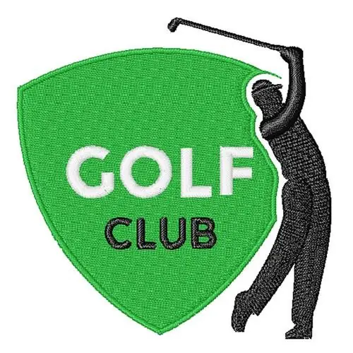 Order Now Golf Club Embroidery Design