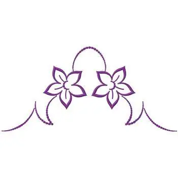 Final Sale Floral Embroidery Design