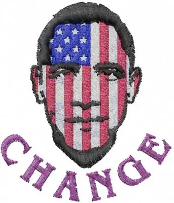 Special Offer Barack Obama President Embroidery Design