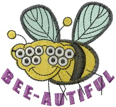Buy Direct Bumble Bee Embroidery Design