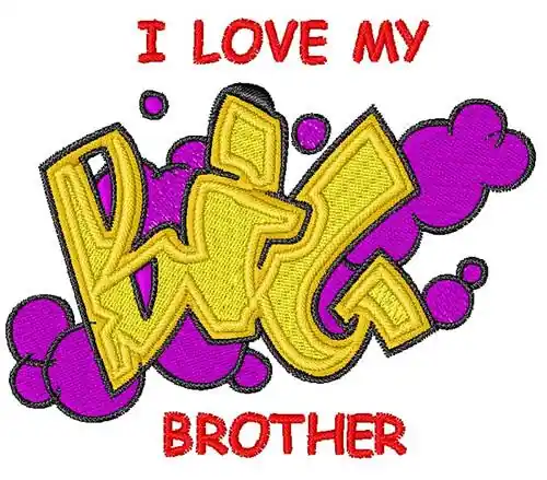 Graffiti Big Embroidery Design Flash Sale