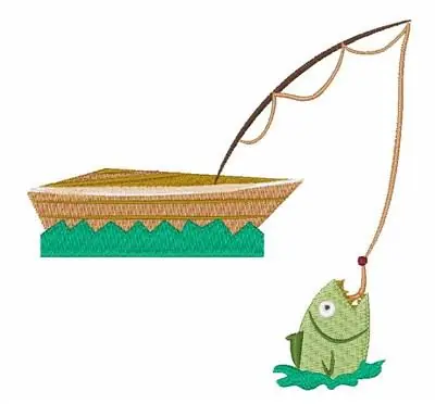 Angler Embroidery Design Limited Edition