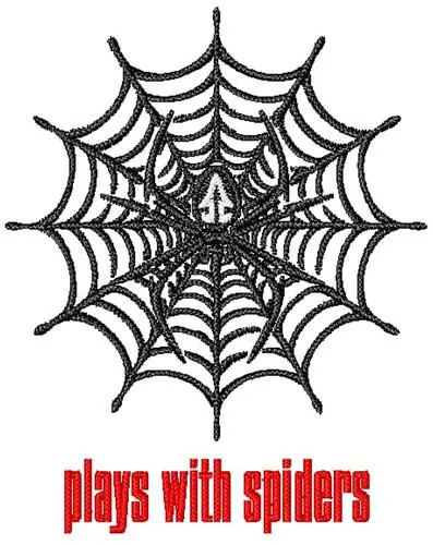 Buy Direct Plays with Spiders Embroidery Design