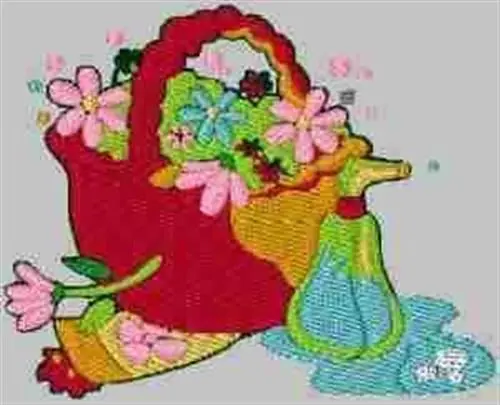 Exclusive Flowers & Spray Embroidery Design