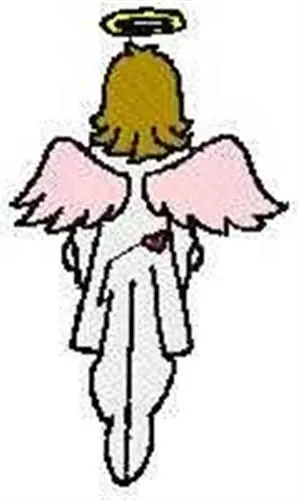 Angel Going Home Embroidery Design Popular