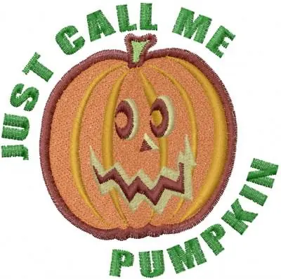Grab Now Jack O Lantern Embroidery Design