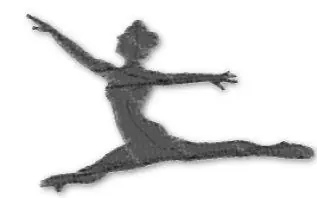 Ballerina Silhouette Embroidery Design While Supplies Last