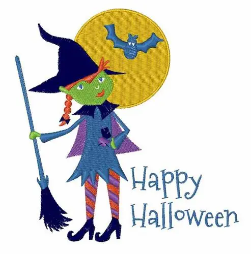 Happy Halloween Embroidery Design Special Offer