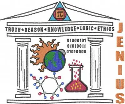 Jenius Genius Embroidery Design Express Delivery