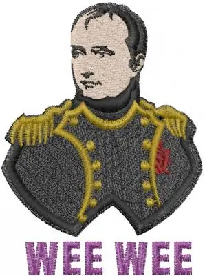 Limited Time Napoleon Embroidery Design