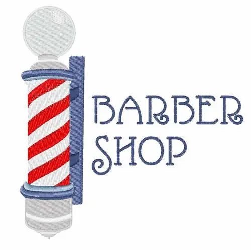 Barber Shop Embroidery Design Mega Sale