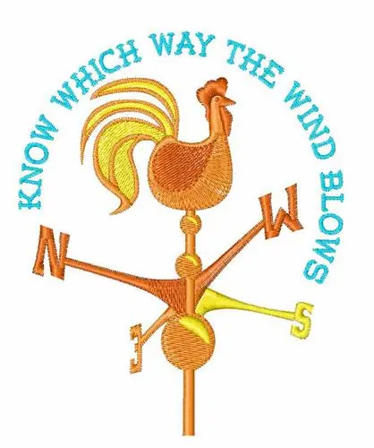Trusted Brand The Wind Blows Embroidery Design