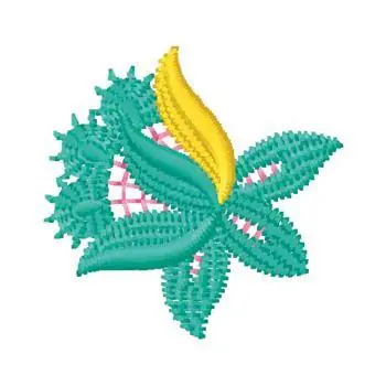 High Quality Floral Embroidery Design