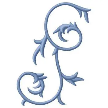 Swirls Embroidery Design Today Only
