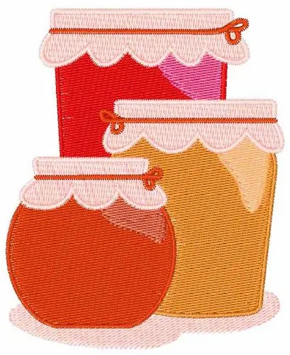 Jams and Jelly Embroidery Design Latest