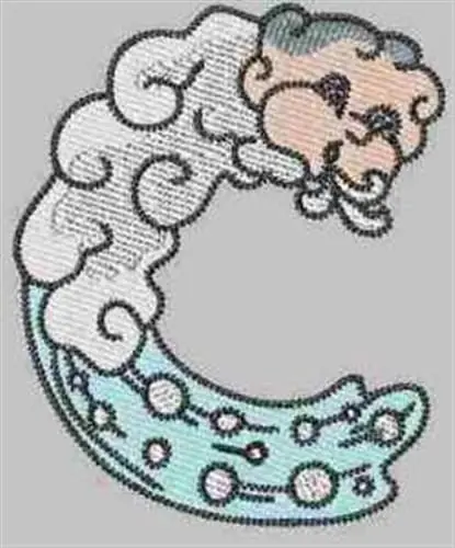 Big Sale Winter Alphabet C Embroidery Design