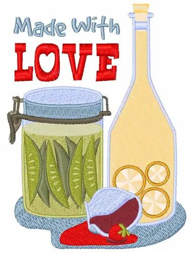 Made With Love Embroidery Design Budget
