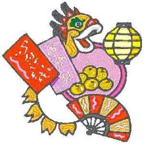 Handmade Chinese Fan Embroidery Design