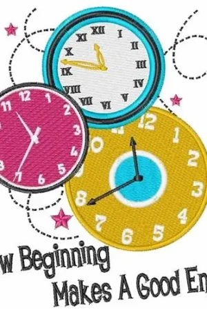 A New Beginning Embroidery Design Popular