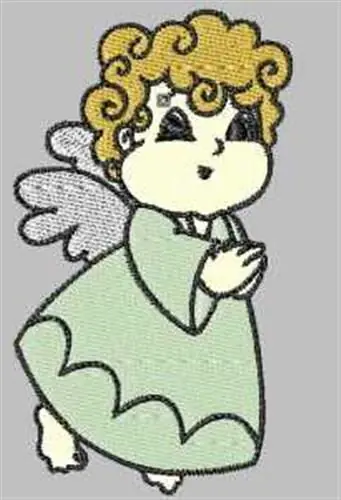 Xmas Angel Embroidery Design Price Drop