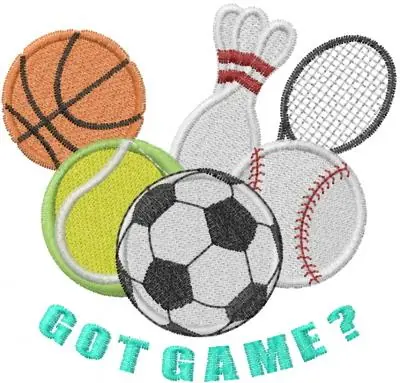 Got Game Embroidery Design Sale