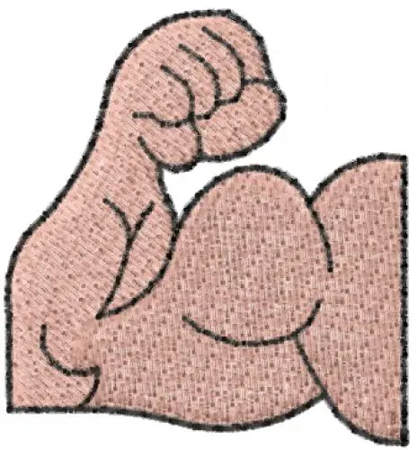 One Day Deal Arm Flex Embroidery Design