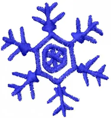 Bulk Order Snowlake Embroidery Design