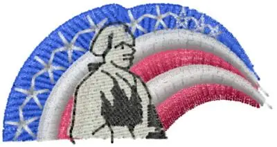 Patriot Embroidery Design Exclusive
