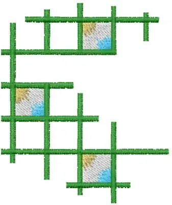 Buy Online Color Blocks Embroidery Design