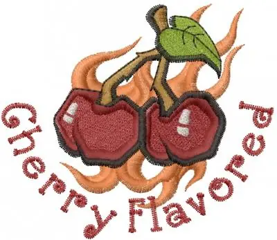 Don’t Miss Out Cherry Flavored Embroidery Design