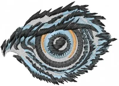 Eagles Eye Embroidery Design Warranty Included