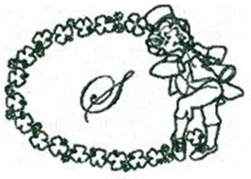 St Pattys Alphabet S Embroidery Design Latest