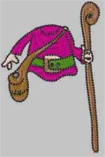 Genuine Gnome Body Embroidery Design