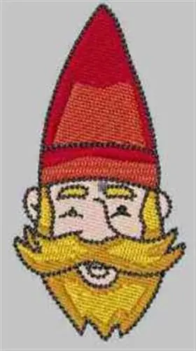 Gnome In Hat Embroidery Design Shop Now